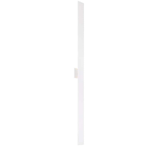 Vesta 72 in., 1-Light 92-Watt White Integrated LED Wall Sconce