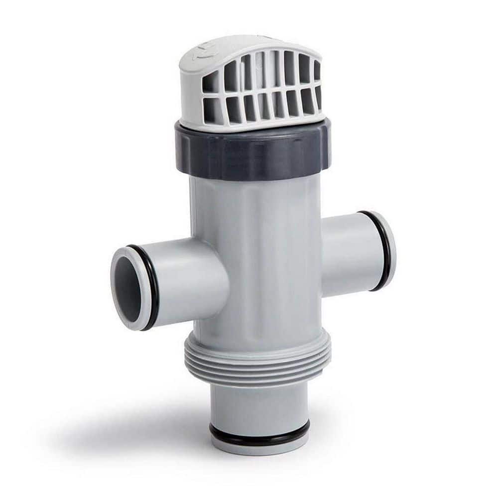Pvc Pool Parts Intex Replacement Dual Split Hose Plunger Valve Pool Part for Above ...
