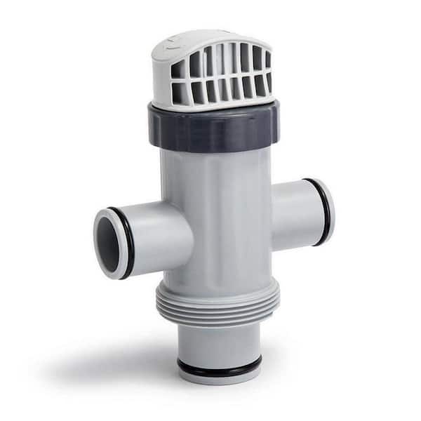 Replacement Dual Split Hose Plunger Valve Pool Part for Above Ground Pools