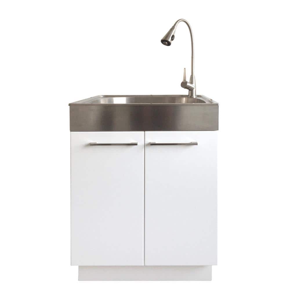 Stainless Steel Laundry Sink, Laundry Sink Vanity Combo