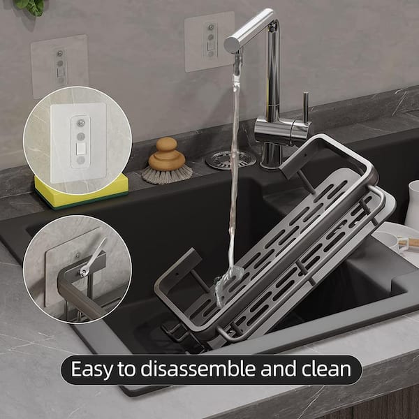 OXO Plastic Suction Sink Caddy in the Sink Caddies department at