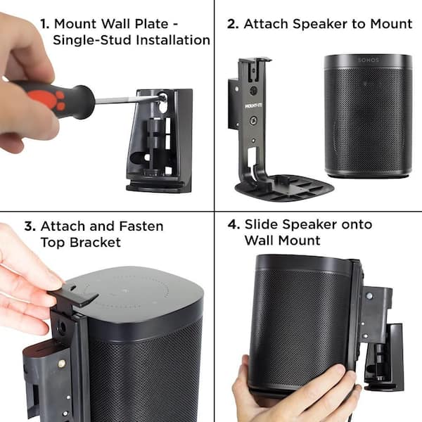 mount-it! Adjustable Sonos Speaker Wall Mount MI-SB434 - The Home