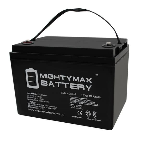MIGHTY MAX BATTERY 12V 110AH Battery Replaces Simplex 2081-9280 Fire Alarm Control Panel