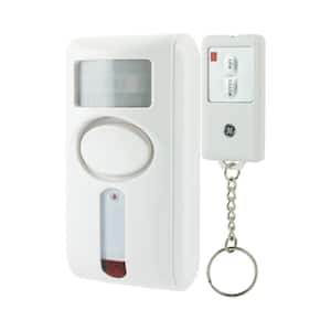 Battery Operated Wireless Remote Controlled Indoor Motion-Sensing Alarm
