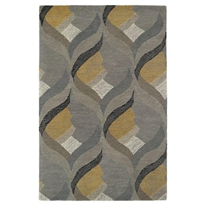 Montage Grey 2 ft. x 3 ft. Area Rug
