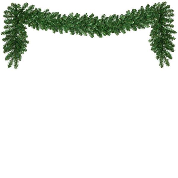 Red Sleigh 9 ft. Unlit 20 in. W Artificial Oregon Fir Commercial