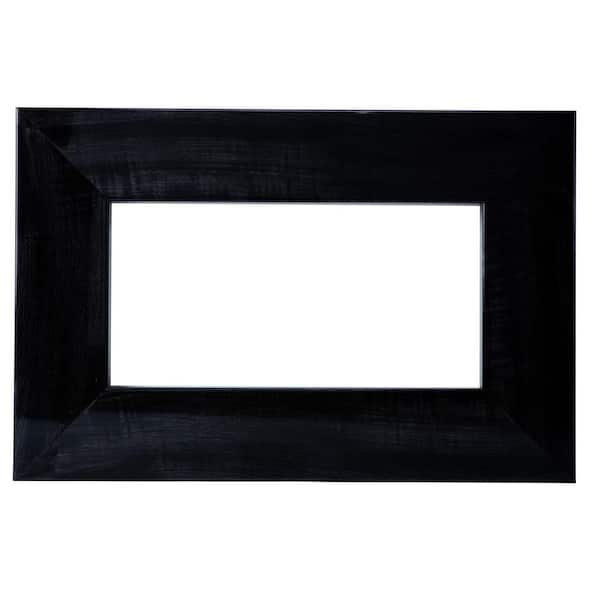 MirrorChic Black Smoke 3 in. x 66 in. x 36 in. DIY Mirror Frame Mirror Not Included