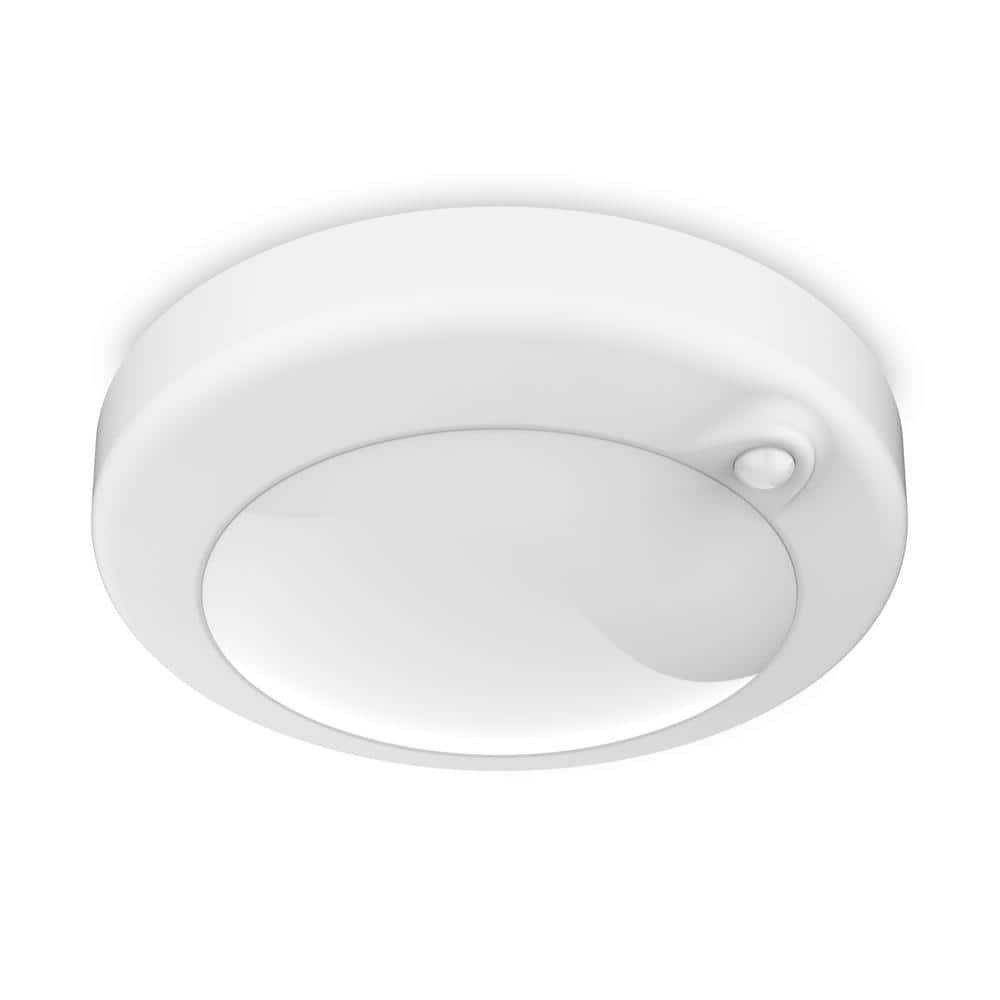 7.5 in. Battery Operated LED White 35-WH Rechargeable w/Remote Control 4000K Cool White Ceiling Fixture Light (1-Pack) price history on PriceWatchPro