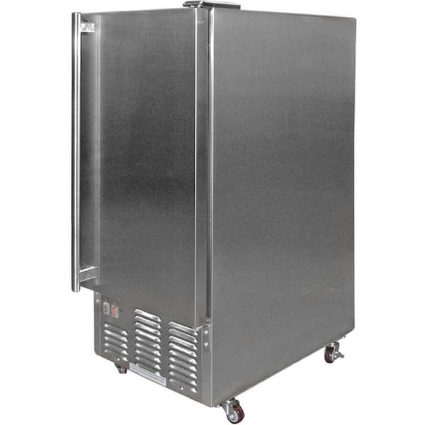 Cal Flame 1.71 cu. ft. Built-In Stainless Steel Outdoor Ice Maker