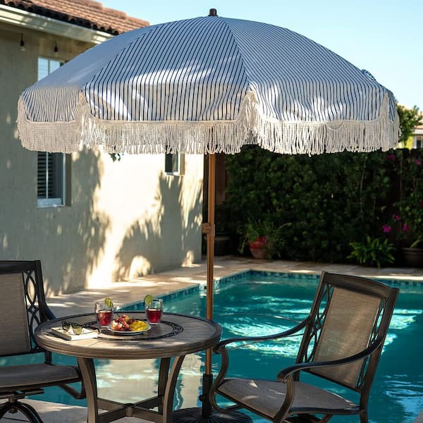 aleko umb10l24bg solar powered led lighted patio table umbrella Amazon.com : ABCCANOPY Durable Solar Led Patio Umbrellas with 24LED Lights  7.5FT (Royal Blue) : Patio, Lawn & Garden