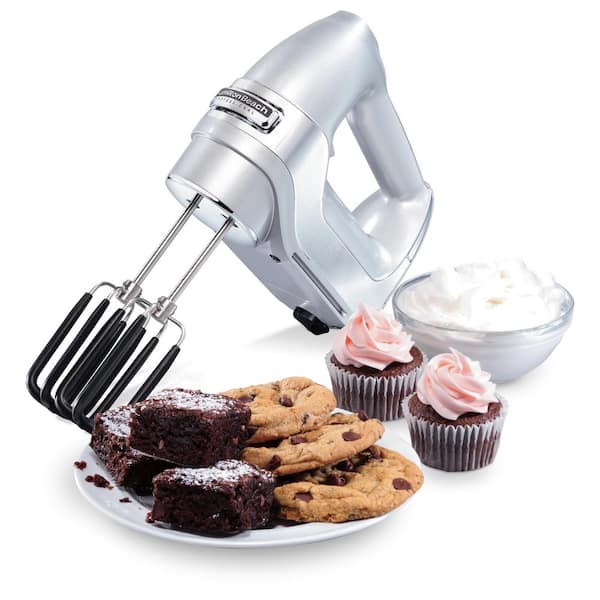 Electric Kitchen Mixers, Electric Hand Mixer USB Rechargeable Professional  Cordless Portable for Meringue for Cake(Light Cyan)