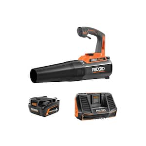 18V Cordless 105 MPH Jobsite Handheld Blower Kit with 4.0 Ah MAX Output Battery and Charger