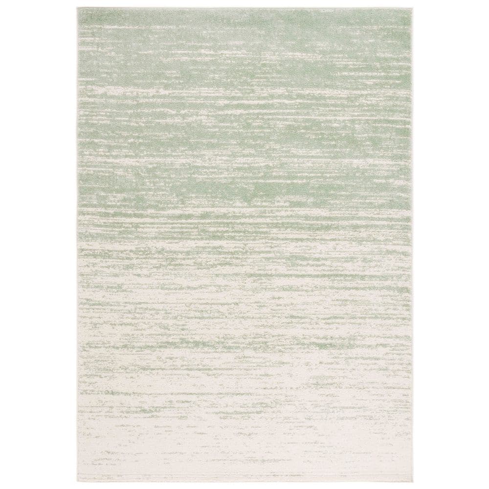 Adirondack Sage/Ivory Solid Color 4 ft. x 6 ft. Striped Area Rug price history on PriceWatchPro