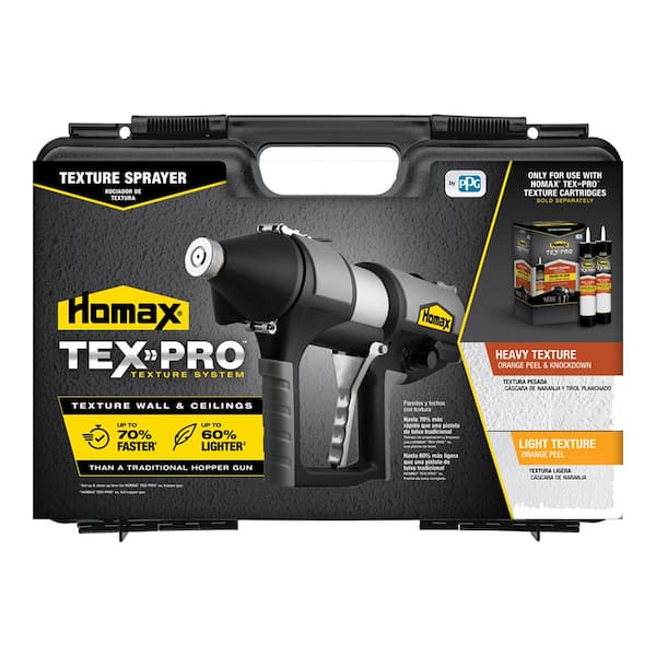 Homax TexPro Texture System Sprayer with Durable Carry Case