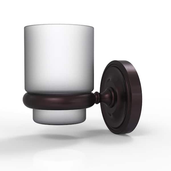 Allied Brass Prestige Regal Collection Wall Mounted Tumbler Holder in Antique Bronze