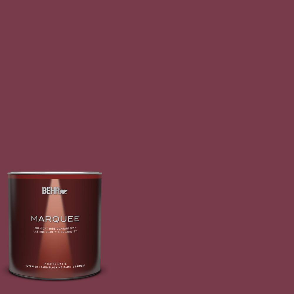 1 qt. #BIC-51 July Ruby Matte Interior Paint & Primer