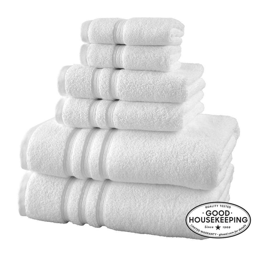 Set of 7 Towels (White) from Lincove