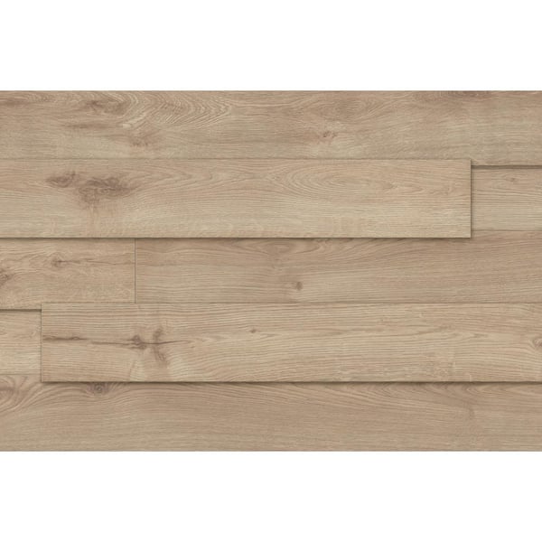 12 MM x 5 in x 51 in Summer Breeze Oak 3D Decorative Wall Panel