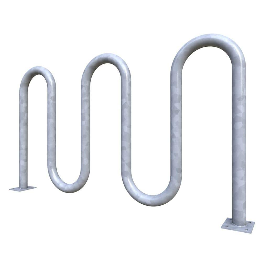 galvanised bike stand