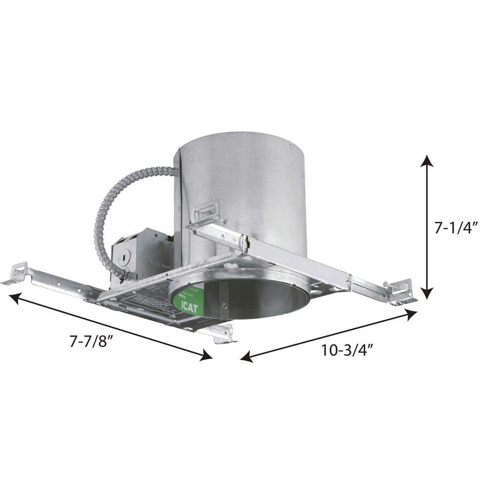 12.82" Steel Air-Tight IC & Non-IC Housing with Quick Connects
