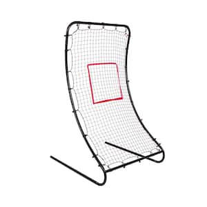 6 ft. Football Infinity Pitchback Return Practice Training Sports Screen with Strike Zone and Stakes