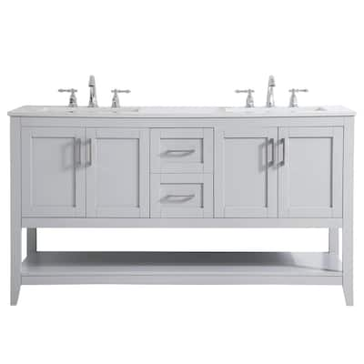 60 Inch Vanities - Single Sink - Bathroom Vanities - Bath - The Home Depot