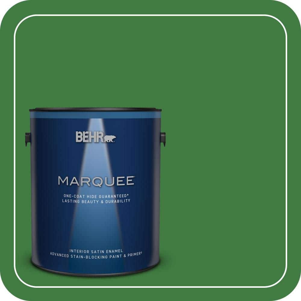 1 gal. #M390-7 Hills of Ireland Satin Enamel Interior Paint & Primer price history on PriceWatchPro