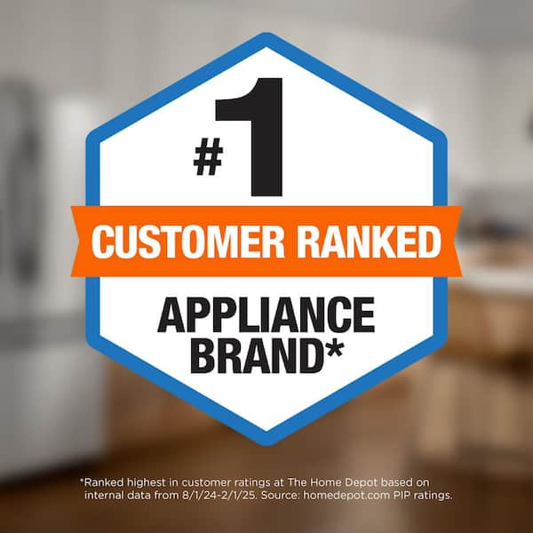 21.5 cu. ft. 4-Door French Door Refrigerator in Stainless Steel, Counter-Depth