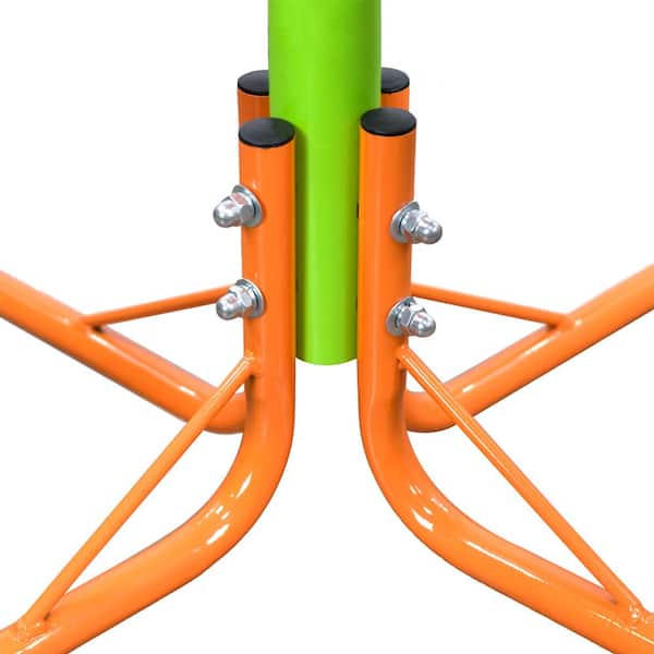 Outdoor Playground Four Seats Seesaw for Kids 3 Plus Age