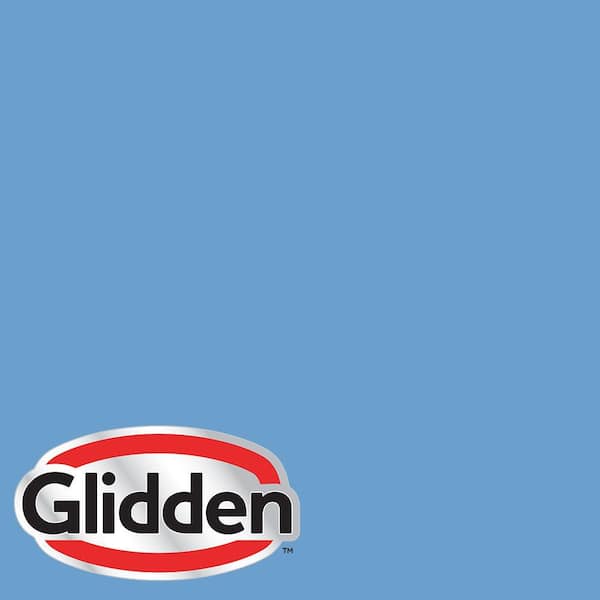 Glidden Essentials 5 gal. #HDGV14U French Blue Room Semi-Gloss Exterior Paint