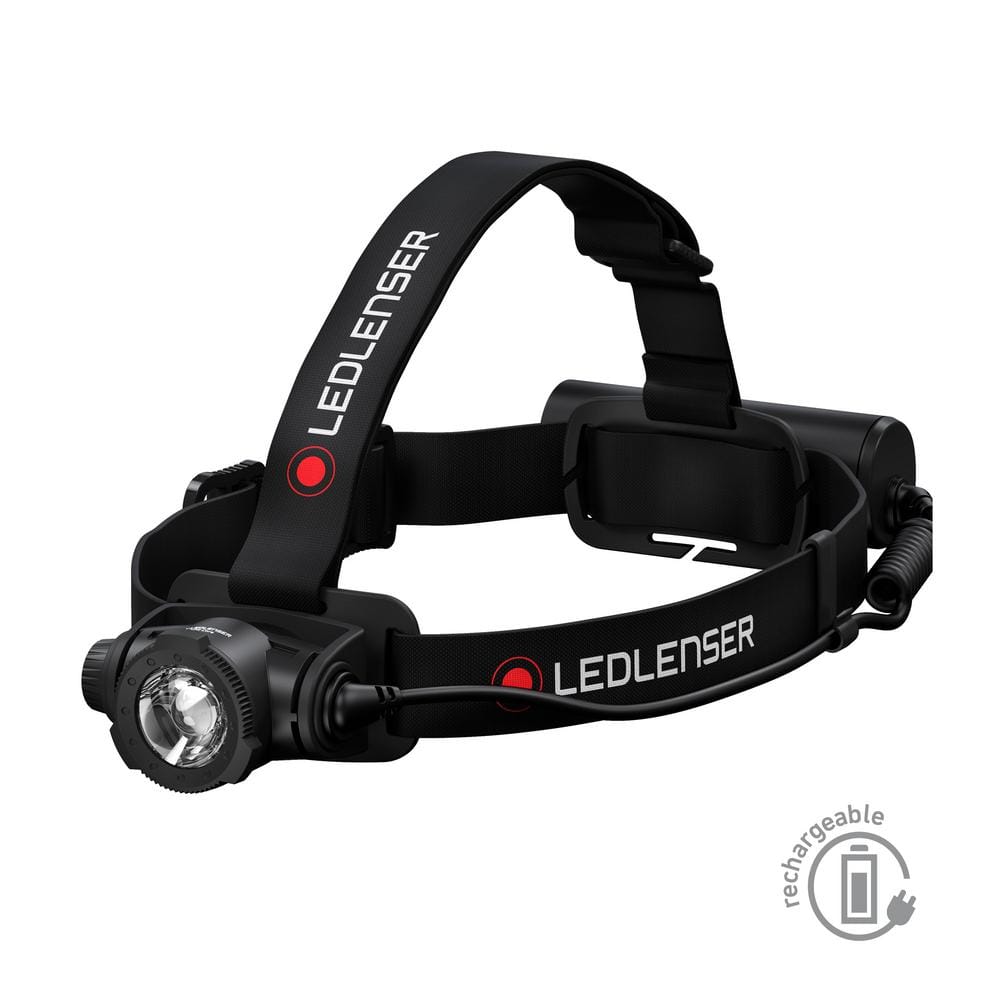  LEDLENSER - Linterna LED recargable i7R, 220 lúmenes, color  negro
