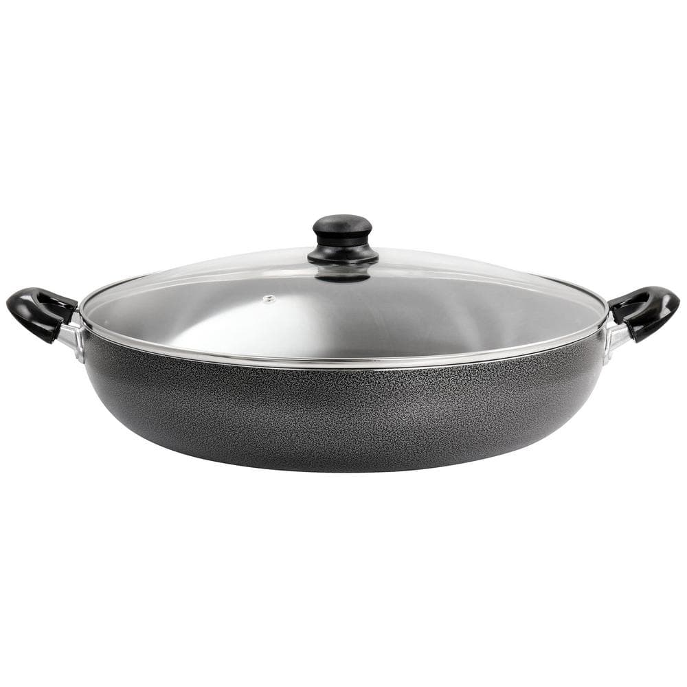 KitchenAid Hard-Anodized Induction Nonstick Frying Pan with Lid, 12.25-Inch  Matte Black 80123 - Best Buy