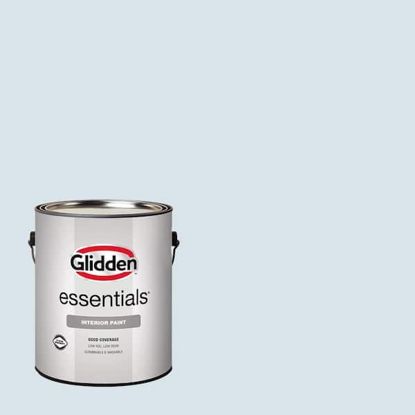 Glidden Essentials 1 gal. PPG1158-1 Baby's Breath Flat Interior Paint