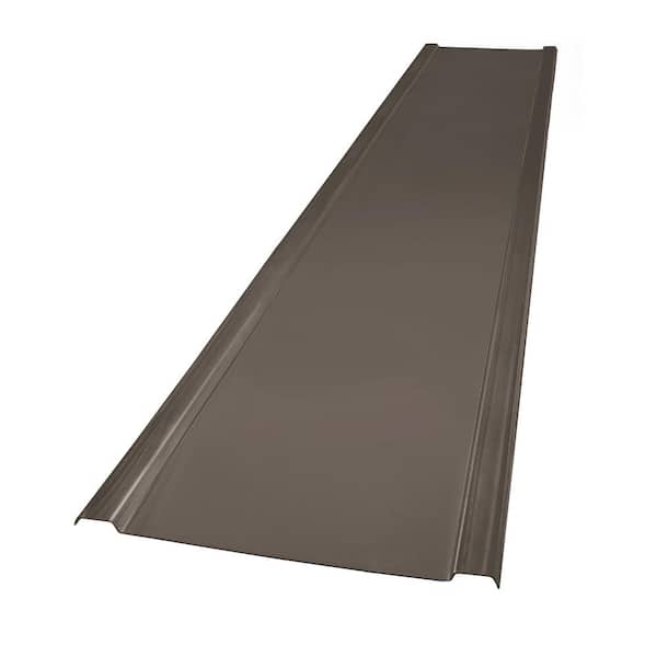 Palram 2.24 ft. x 12 ft. EZ Glaze Corrugated Polycarbonate Roof Panel in Bronze