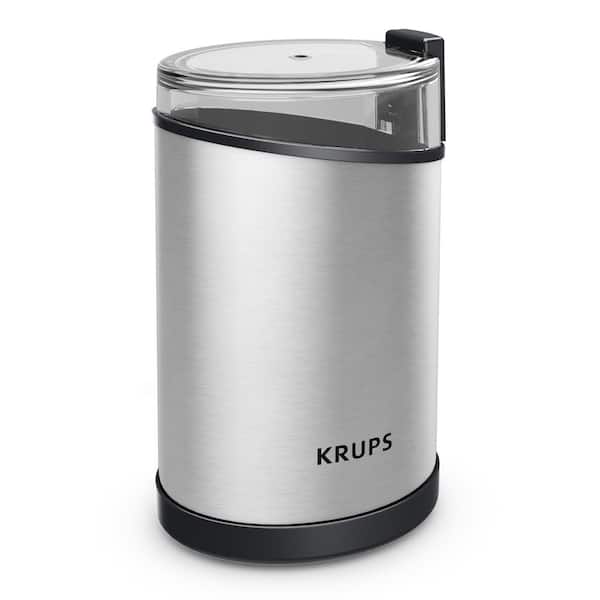 OVENTE 2.5 oz. White (CG225W) One-Touch Electric Coffee Grinder and Other  Spices-Seeds with Nuts Grains-Stainless Steel Blades CG225W - The Home Depot