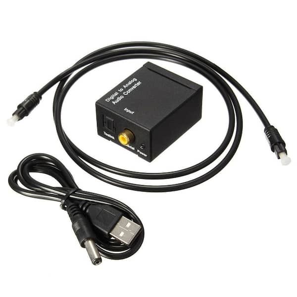 Digital Coax Toslink to Analog Audio Converter