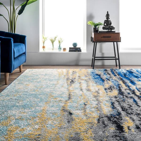 Mohawk Home & Office Common Area Cerulean Textured Carpet Sample (Interior) Mohawk Home & Office Common Area Cerulean Textured Carpet Sample (Interior)