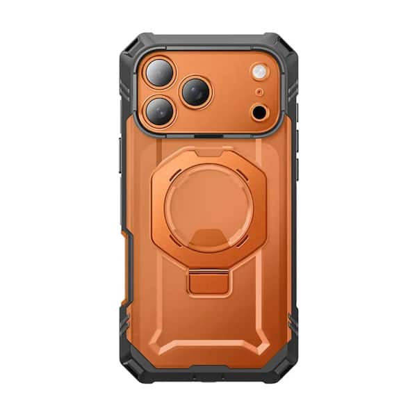 SUPCASE UB GRIP PRO Series iPhone 17 Pro MagSafe Phone Case with HD Tempered Glass Coral