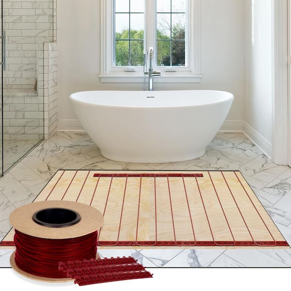 WarmlyYours 70 ft. Cable System with Touch Screen Thermostat