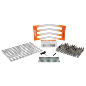 108-Stud Track Pack with Round Backers - 1.40 in. Stud Length