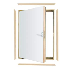 DWF Wall Hatch 21 in. x 31 in. Wooden Fire Rated Insulated Access Door