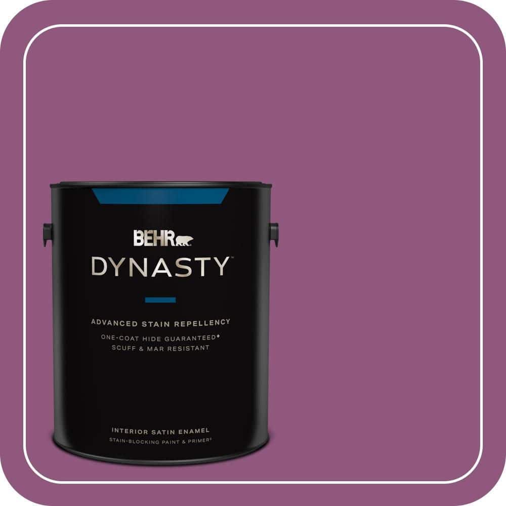 1 gal. #PPU1-18 Peru Satin Enamel Interior Stain-Blocking Paint & Primer price history on PriceWatchPro