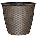 Nantucket 12 in. Russet Resin Planter