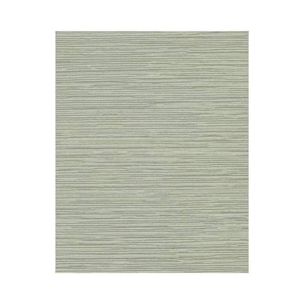 York Wallcoverings Ramie Weave Green Vinyl Strippable Roll (Covers 60.75 sq. ft.)