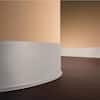 ROPPE Pinnacle Rubber Light Gray 4 in. x 1/8 in. x 48 in. Wall Cove Base (30-Pieces) 40CR3P195