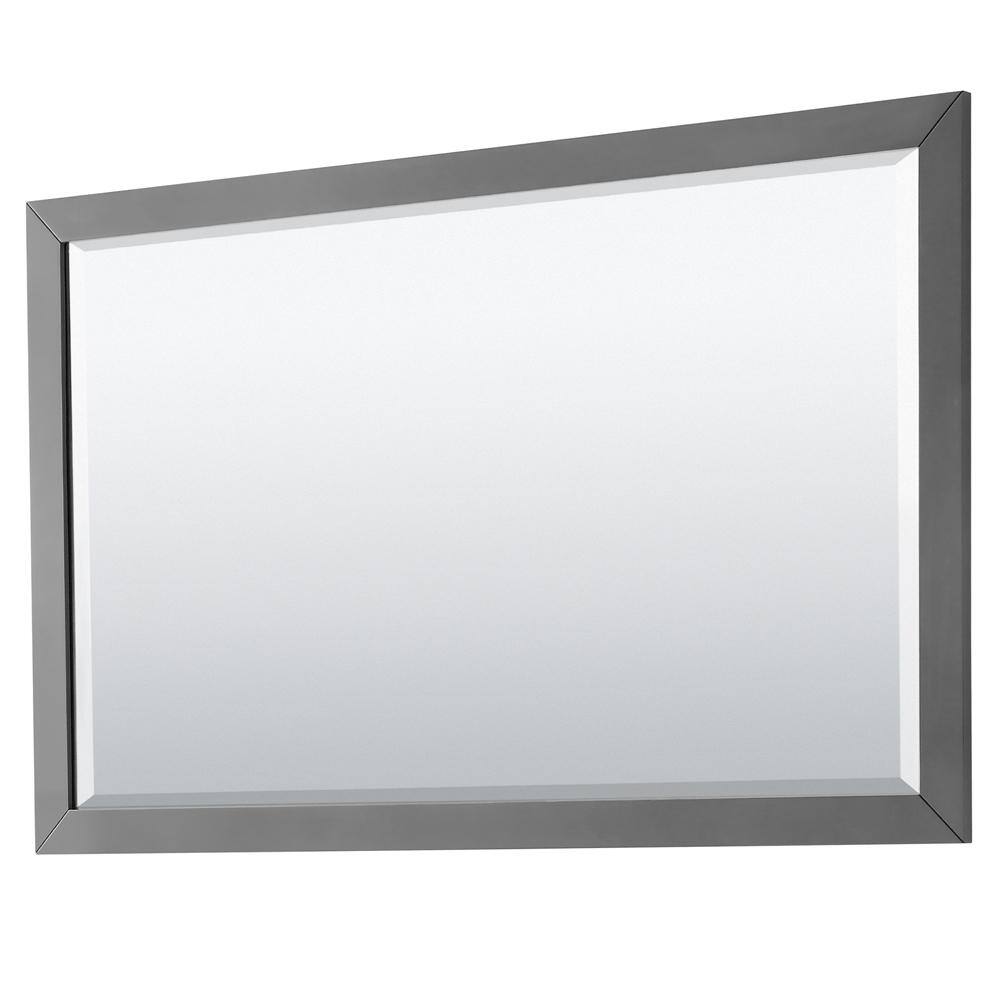 Wyndham Collection Daria 58 in. W x 36 in. H Framed Rectangular ...