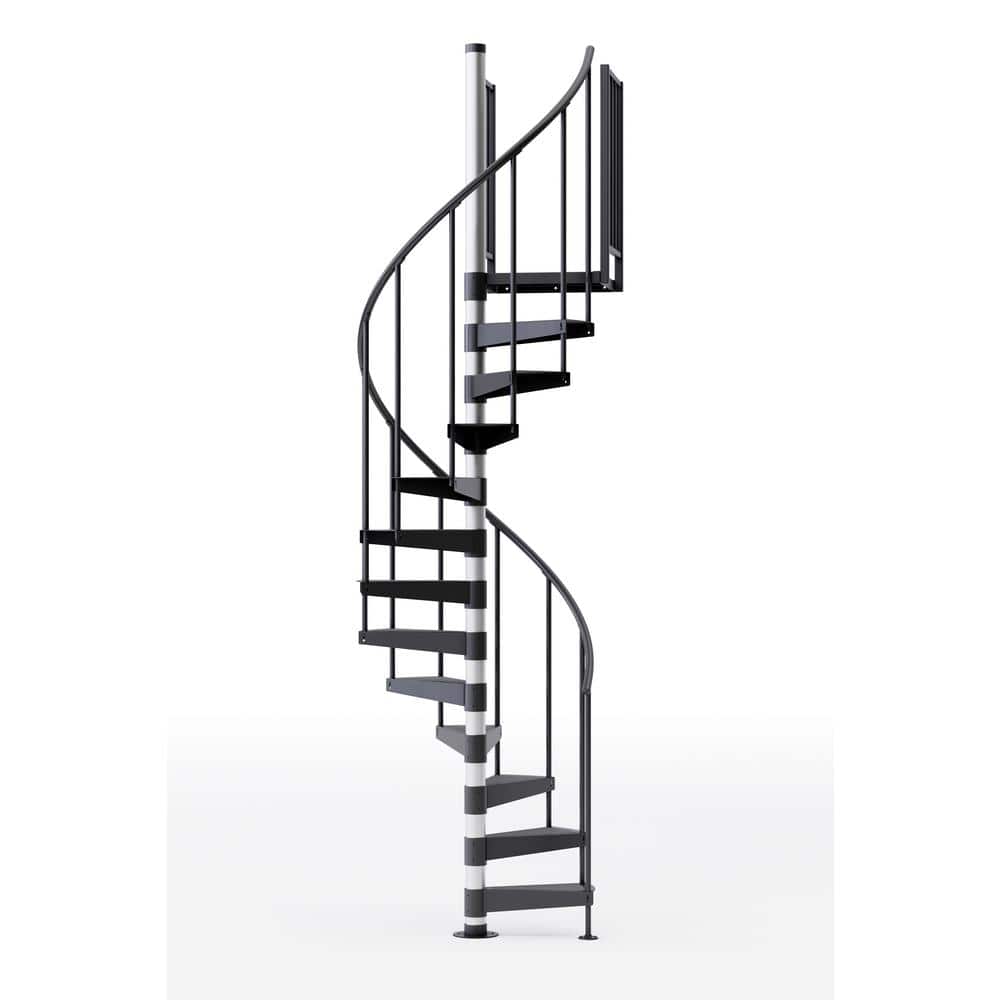 Reroute Prime Interior 42in Diameter, Fits Height 110.5in - 123.5in, 2 36in Tall Platform Rails Spiral Staircase Kit price history on PriceWatchPro