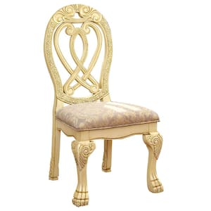WYNDMERE Vintage White Traditional Style Side Chair
