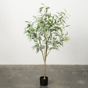 65" Artificial Green Eucalyptus Tree