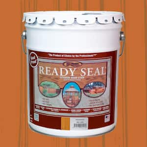 5 gal. Redwood Exterior Wood Stain and Sealer